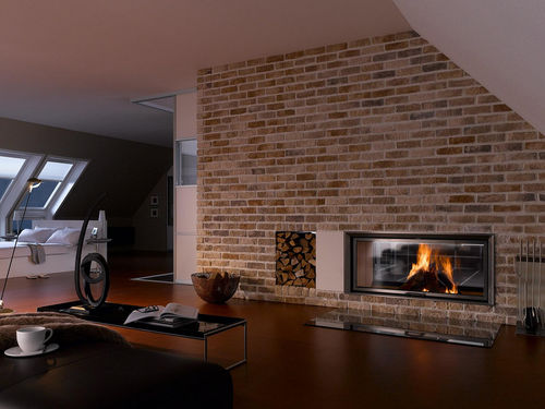 Lastra di paramento in pietra ricostituita - KLIMEXMILANO CREME - Klimex - per esterni / indoor / 100% riciclabile