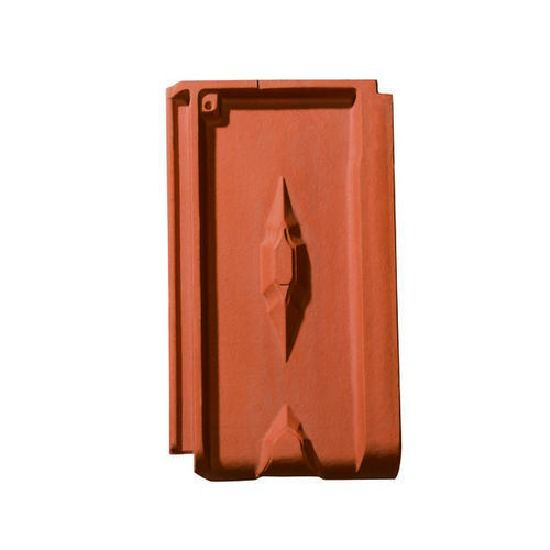 Tegola con losanghe - Losangée Héritage - MONIER - a incastro / in terracotta / grande