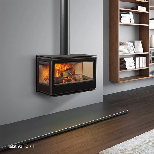 Stufa a legna - Habit  - ROCAL - 5 kW...10 kW / 10 kW...20 kW / da parete