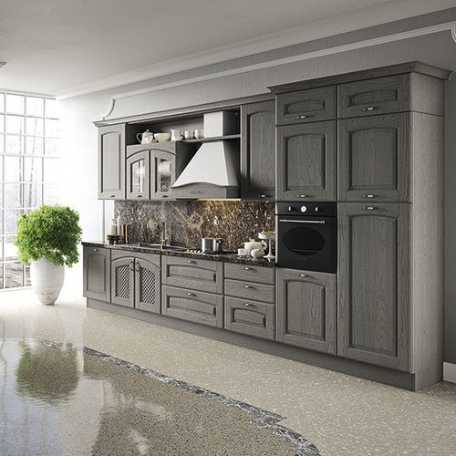 Cucina classica - TREVI - ARAN Cucine - in legno / in vetro / a L
