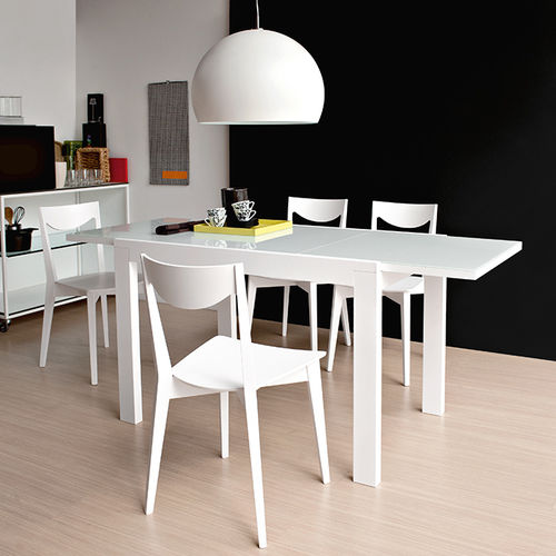 Tavolo contemporaneo - ARTÙ - ARAN Cucine - in legno laccato / rettangolare / allungabile