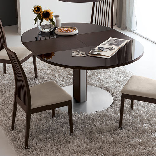 Tavolo contemporaneo - DEA - ARAN Cucine - in legno laccato / rotondo / ovale