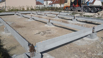 Trave di collegamento in cemento armato - LBI - KP1