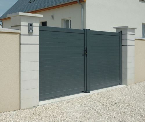 Pilastro per recinzione in pietra ricostituita - STEEL'IN - WESER
