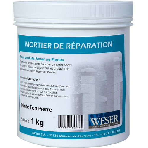 Malta di riparazione - REPAR series - WESER - per calcestruzzo / idraulica