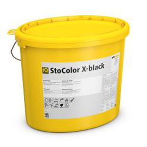 Pittura decorativa - STOCOLOR X-BLACK - Sto AG - da esterno / per facciata / opaca
