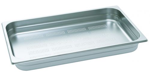 Contenitore per alimenti professionale in acciaio inox - GN- PERFORATED - RETIGO