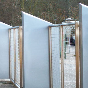 Recinzione in rete metallica - OUVRAGES D'ART - FRANCE INOX INDUSTRIE - professionale / in acciaio inossidabile