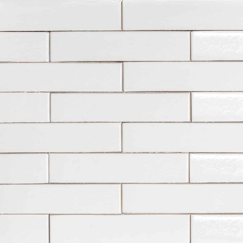 Mattone forato - Blanco Cuarzo - La Paloma Cerámicas - smaltato / per facciata / per muro interno