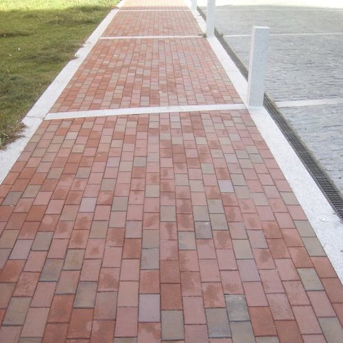 Pavé in clinker - Británico - La Paloma Cerámicas - in ceramica / da esterno / rosso