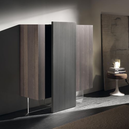 Credenza alta - ALTEREGO - Acerbis - contemporanea / in legno laccato / impiallacciata in legno