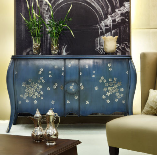 Credenza classica - 108Z - Al Cazar Fine Woods - in legno / in legno laccato