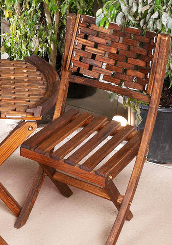 Sedia da giardino classica - 215 P - Al Cazar Fine Woods - in legno / per uso residenziale / senza braccioli