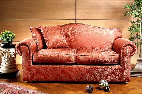 Divano classico - 3147A4 - Al Cazar Fine Woods - in stile cottage / in tessuto / rosso