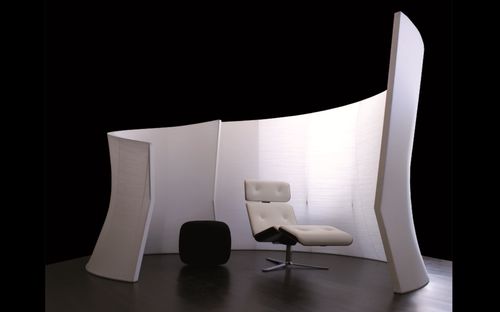 Isola di privacy per ufficio modulare - INCONTRI LIGHT - ALTEK ITALIA DESIGN - in tessuto