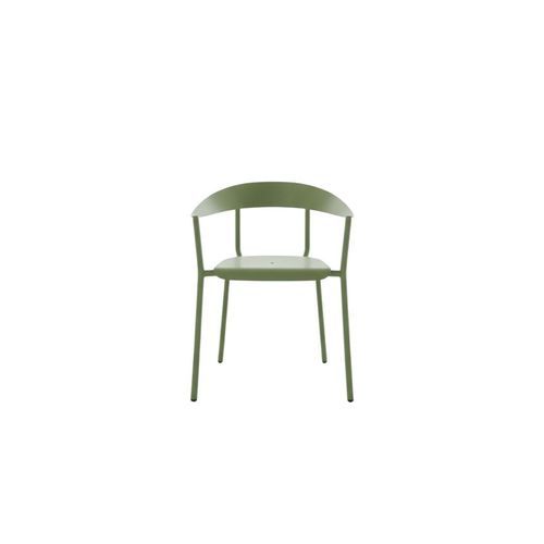 Sedia da giardino contemporanea - Alu Mito - ALTEK ITALIA DESIGN - da esterno / in alluminio / in alluminio verniciato