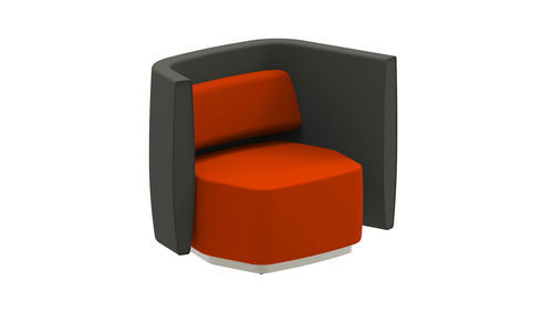 Poltrona contemporanea - AIRWAVE 04 - ALTEK ITALIA DESIGN - in ecopelle / in schiuma di poliuretano / in tessuto ignifugo