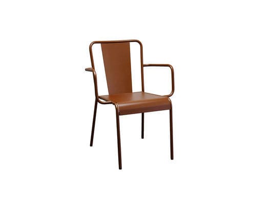 Sedia contemporanea - PEL_92B - ALTEK ITALIA DESIGN - da interno / in metallo / con supporto in metallo