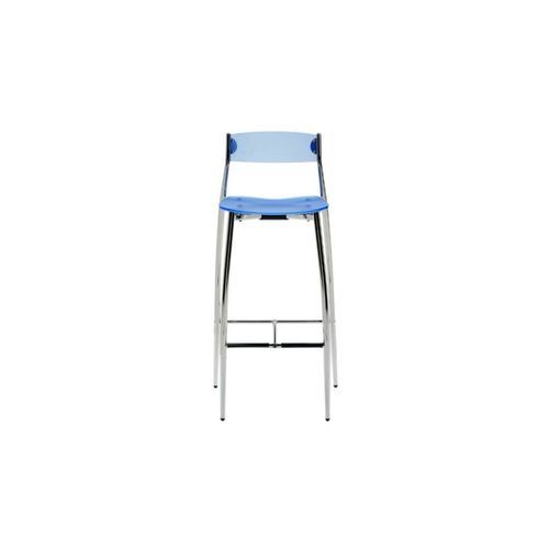 Sgabello contemporaneo - BABA - ALTEK ITALIA DESIGN - in PMMA / con supporto in acciaio / con poggiapiedi