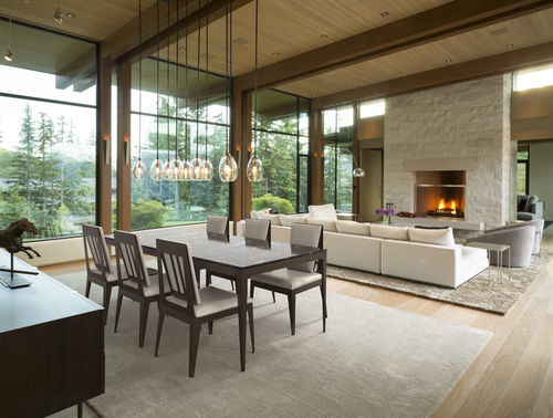 Tavolo da pranzo contemporaneo - WEST COAST - ALTEK ITALIA DESIGN - in marmo / con supporto in legno / rettangolare