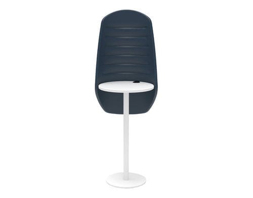 Piedistallo moderno - ERMES - ALTEK ITALIA DESIGN - in HPL / con supporto in acciaio / rotondo