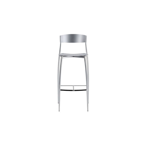 Sgabello da bar contemporaneo - BABA - ALTEK ITALIA DESIGN - in acciaio / con supporto in acciaio / con 4 gambe