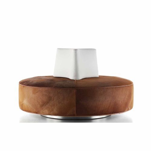 Divanetto imbottito contemporaneo - LANDSCAPE - ALTEK ITALIA DESIGN - in tessuto / in pelle / in ecopelle