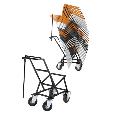 Carrello portasedie - 1453 - Antiga Primo-Secondo & C. - per hotel / per ristorante / per bar