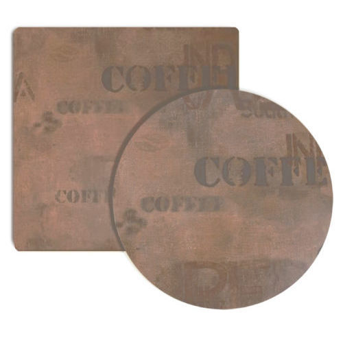 Piano per tavolo in composito - COFFEE SACK 0233 - Antiga Primo-Secondo & C. - antimacchia / resistente al calore / personalizzabile