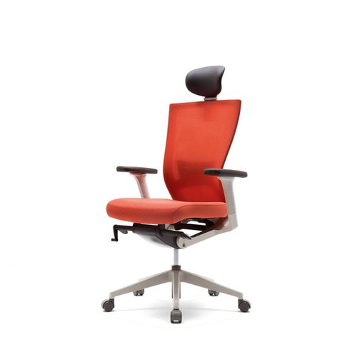 Poltrona da ufficio contemporanea - T50 - B&T Design - in tessuto / reclinabile / con poggiatesta