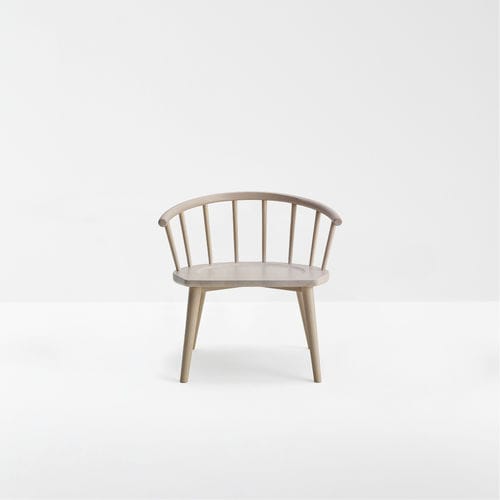 Poltrona contemporanea - W.by Fabrizio Gallinaro - Billiani - in faggio / in legno laccato