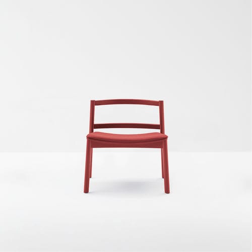 Poltrona design scandinavo - LOAD - Billiani - in ecopelle / in pelle / in tessuto
