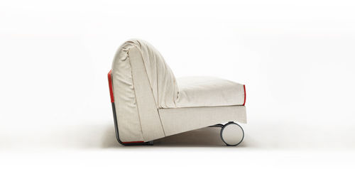Divano letto - BK 128 - BK Group - contemporaneo / in pelle / beige