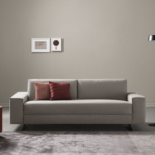 Divano letto - Dilbar - Bodema - contemporaneo / in tessuto / in pelle