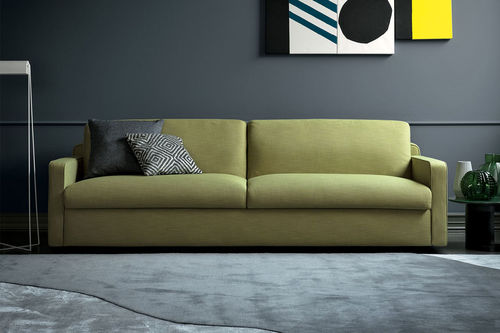 Divano letto - George - Bodema - contemporaneo / in tessuto / in pelle