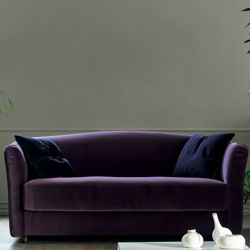Divano letto - Valentino - Bodema - contemporaneo / in tessuto / in pelle
