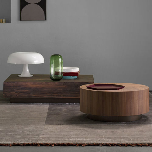 Tavolino basso contemporaneo - Geometric - Bodema - in noce / in MDF / in ziricote