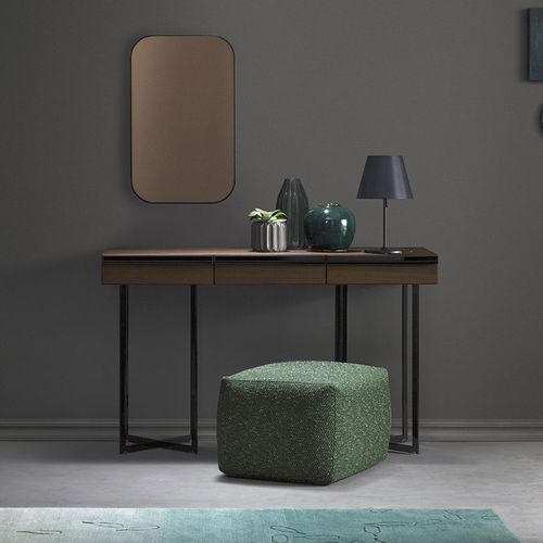 Consolle contemporanea - Profile - Bodema - in noce / in MDF laccato / con supporto in metallo