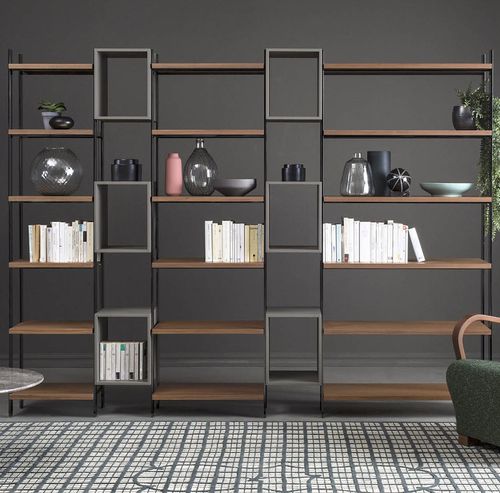 Libreria modulare - Box - Bodema - alta / a paravento / contemporanea