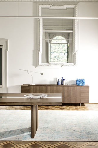 Credenza contemporanea - STRIPE - Bross Italia - in rovere / in noce americano