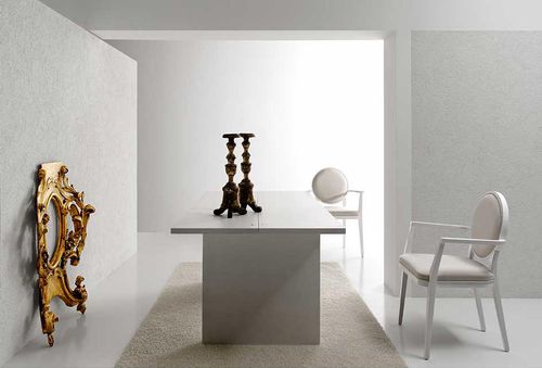 Tavolo contemporaneo - CLEVER - Bross Italia - in rovere / rettangolare