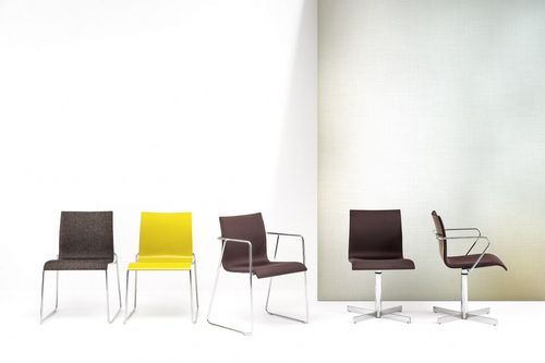 Sedia contemporanea - BEE - Bross Italia - da interno / in tessuto resistente all'acqua / imbottita