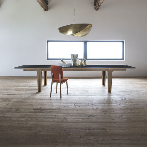 Tavolo contemporaneo - AMALONG - Bross Italia - in Fenix NTM / con supporto in noce / con supporto in frassino