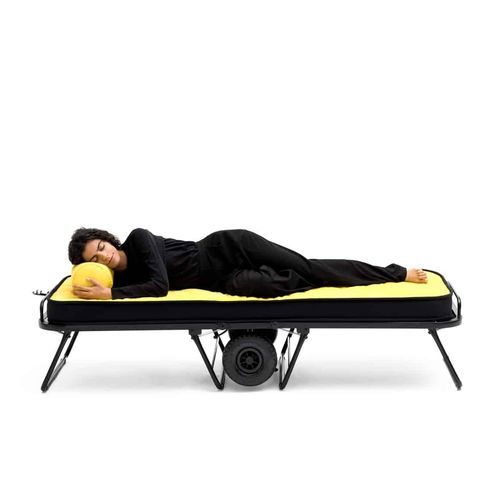 Letto singolo - Underdog - Campeggi - contemporaneo / imbottito / pieghevole