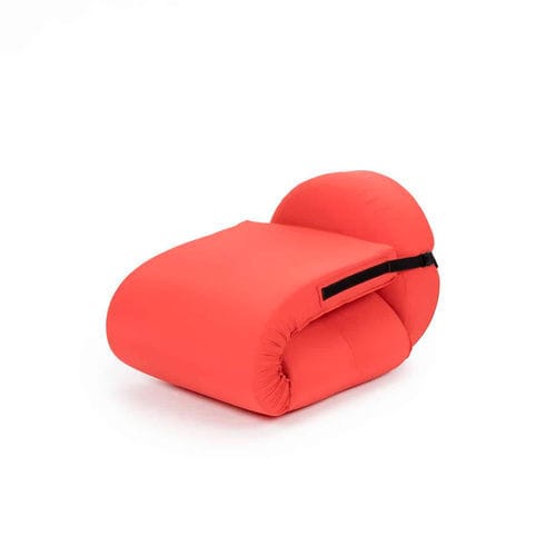 Pouf contemporaneo - Ipno - Campeggi - in tessuto / rettangolare / con rivestimento rimovibile