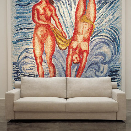 Divano letto - Alè - Campeggi - contemporaneo / in poliestere / con braccioli