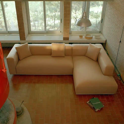 Divano modulare - Ritz - Campeggi - letto / contemporaneo / in tessuto