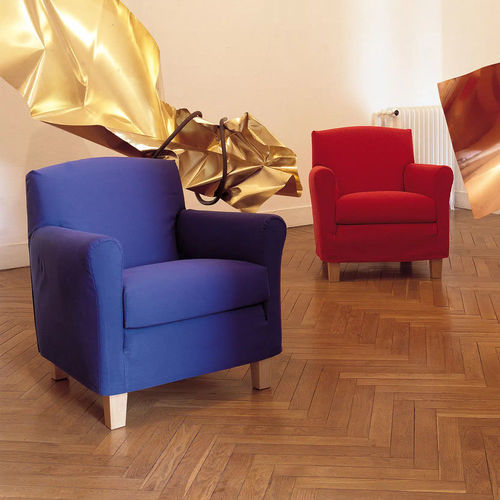 Poltrona classica - You - Campeggi - in tessuto / in legno / con cuscino rimovibile