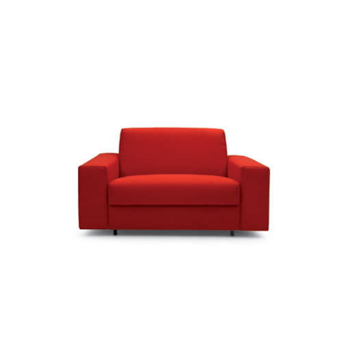 Poltrona contemporanea - Zazà - Campeggi - in tessuto / letto / extralarge