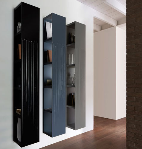 Libreria a muro - FICTION - Capo D'Opera Home - contemporanea / in legno laccato / bianca